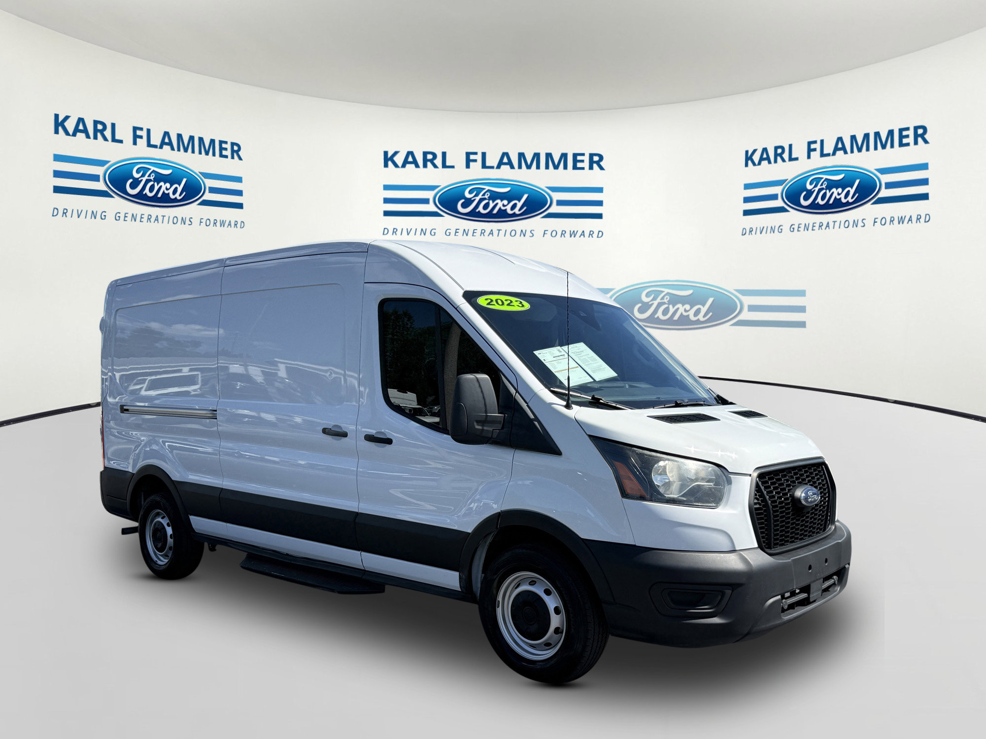 Certified 2023 Ford Transit 250 Medium Roof w/ Load Area Protection Package