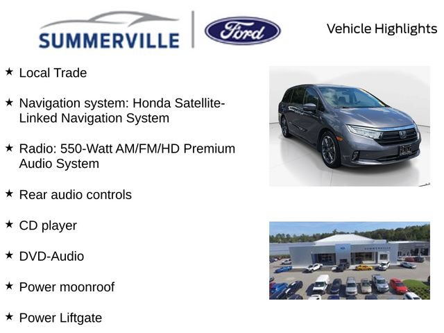 Used 2022 Honda Odyssey Elite image 2
