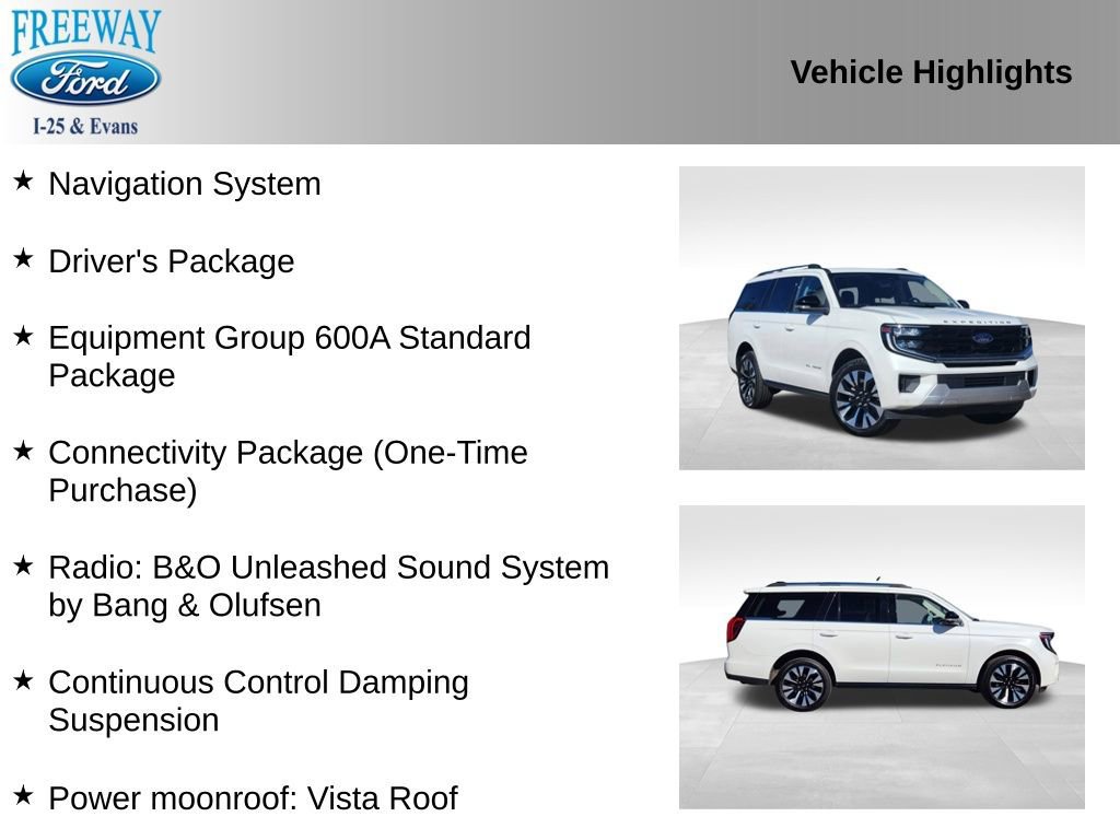 Certified 2025 Ford Expedition Platinum w/ Driver's Package image 6