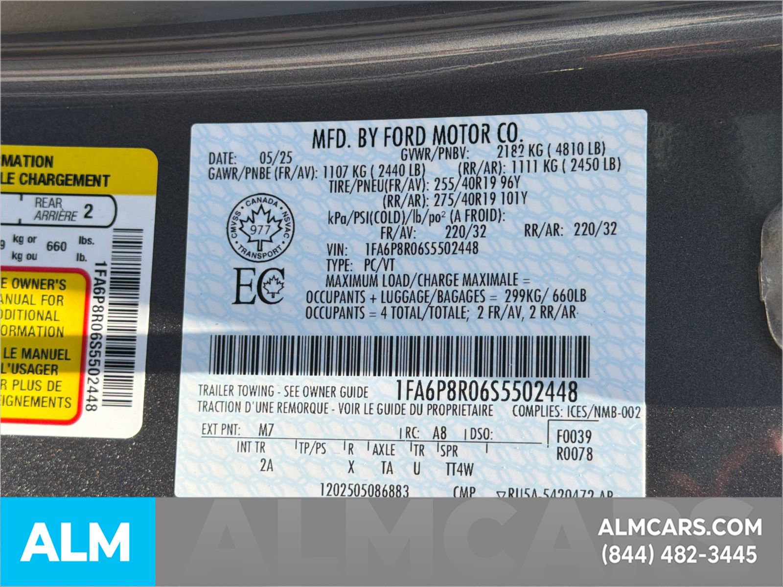 Certified 2025 Ford Mustang Dark Horse RWD image 35