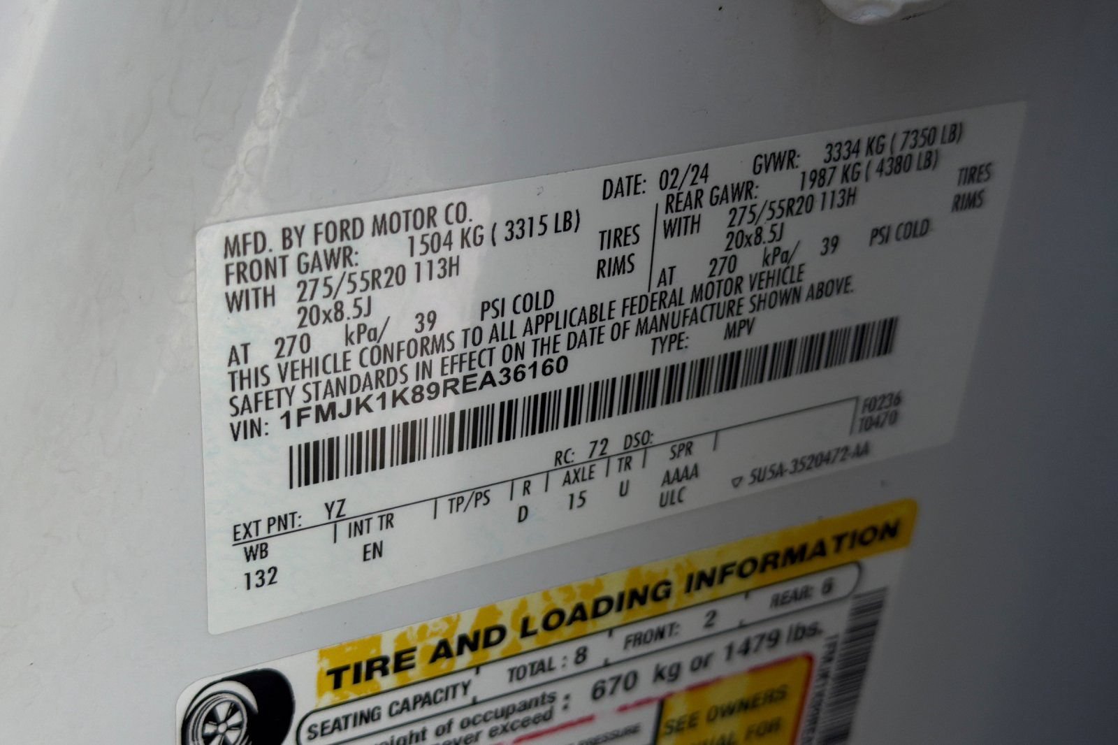 Certified 2024 Ford Expedition Max Limited RWD image 29