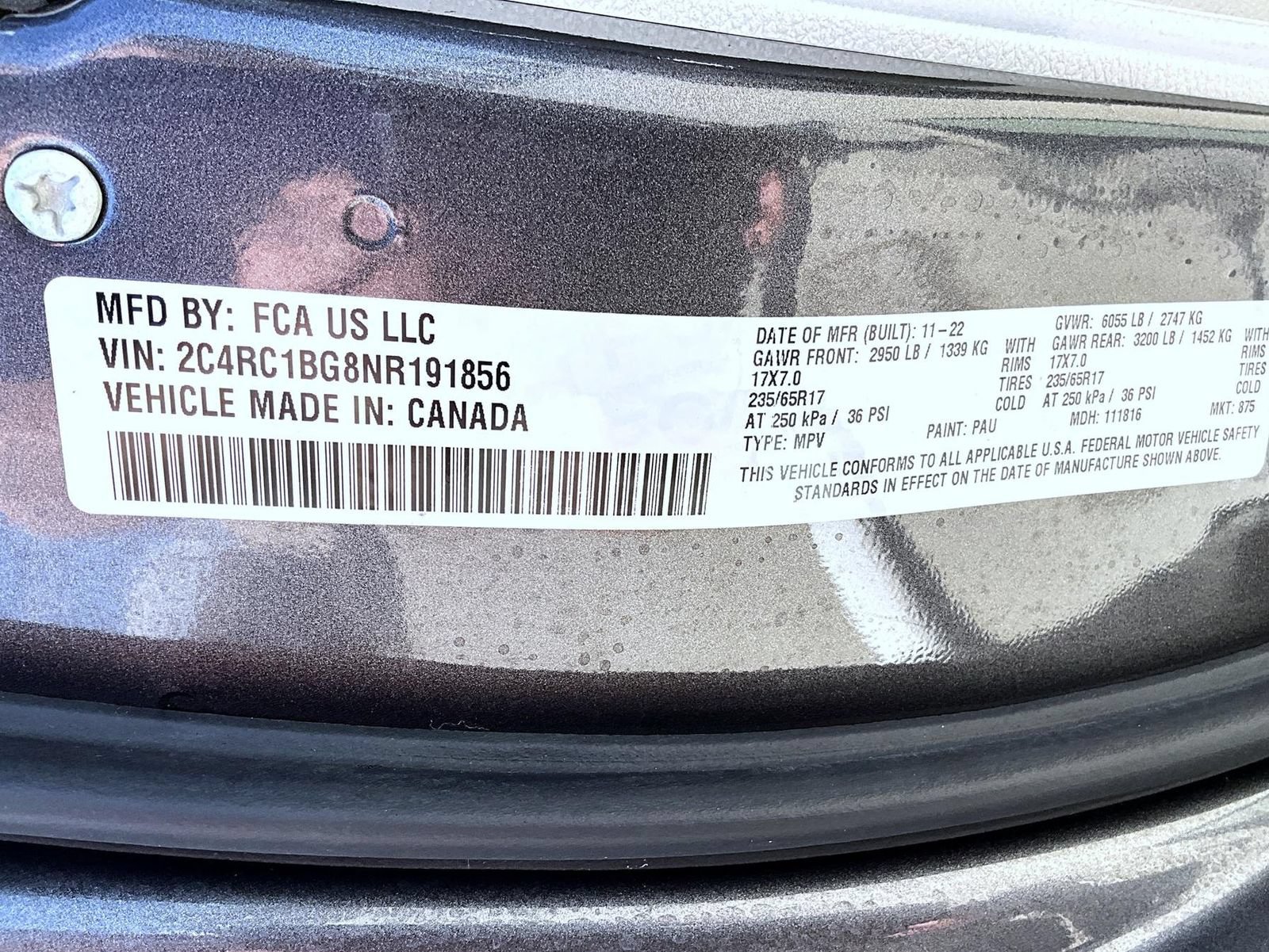Used 2022 Chrysler Pacifica Touring-L FWD image 27