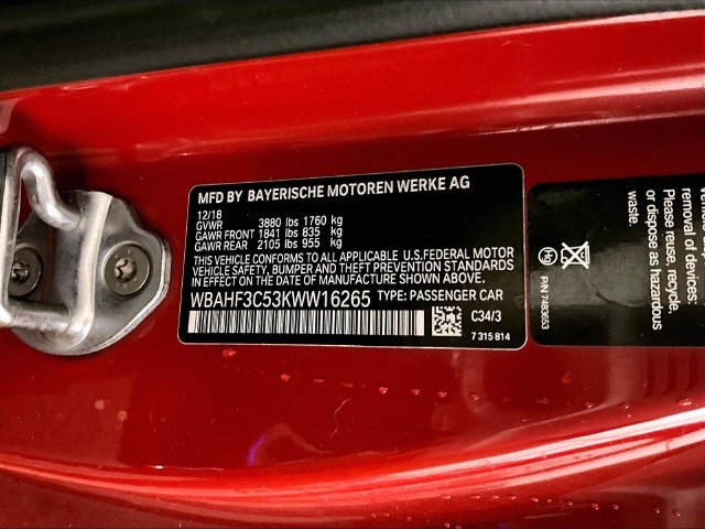 Used 2019 BMW Z4 sDrive30i w/ M Sport Package RWD image 30