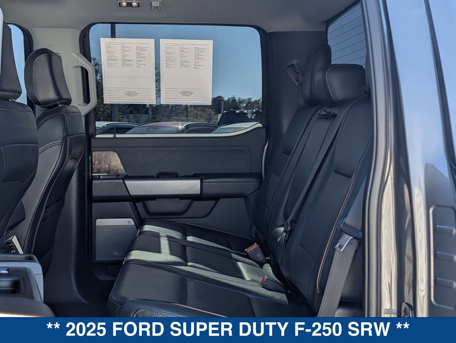 Certified 2025 Ford F250 Lariat w/ Black Appearance Package image 14