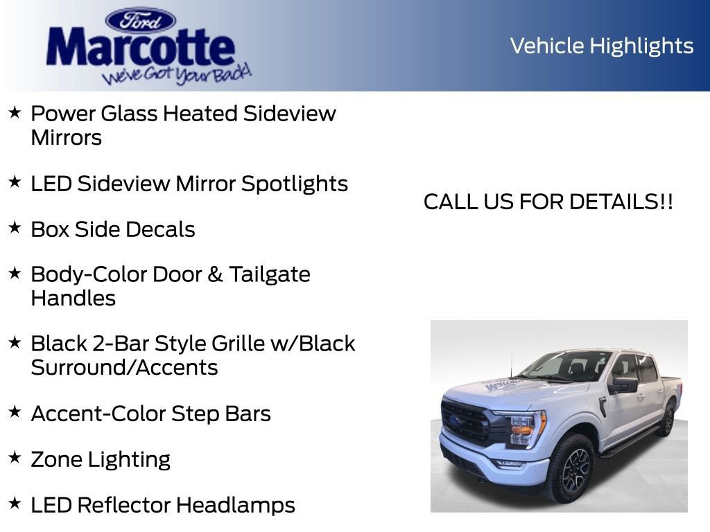 Certified 2023 Ford F150 XLT w/ Equipment Group 302A High image 36