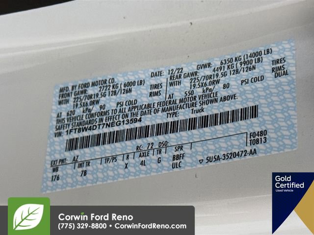 Certified 2022 Ford F450 Platinum w/ FX4 Off-Road Package image 36