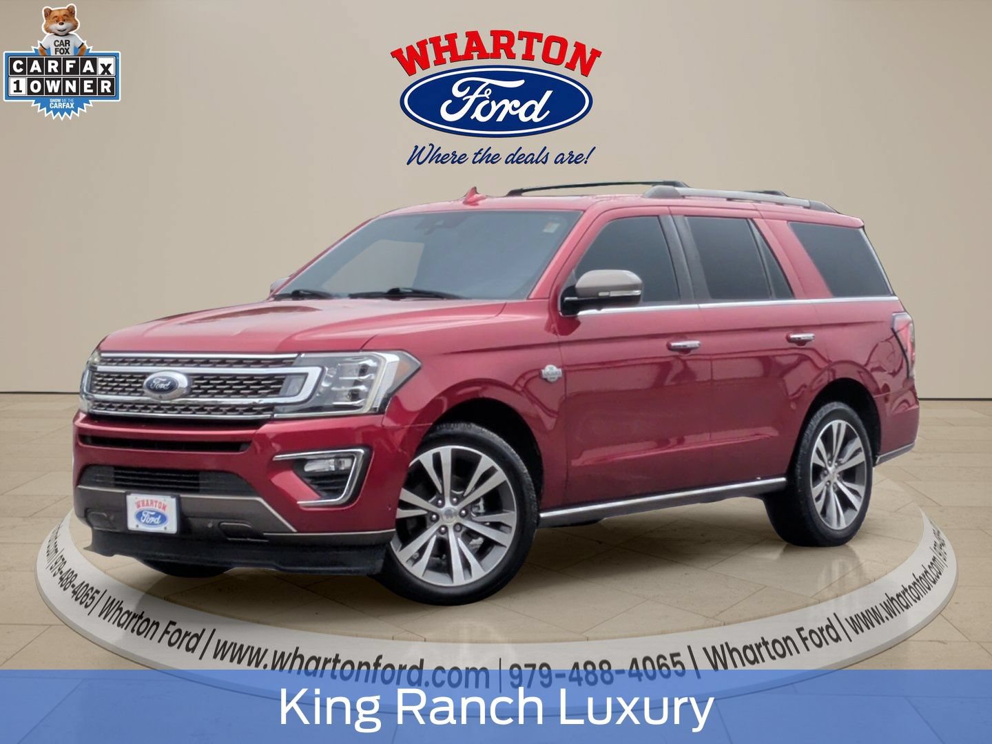 Certified 2020 Ford Expedition King Ranch w/ Cargo Package RWD image 1