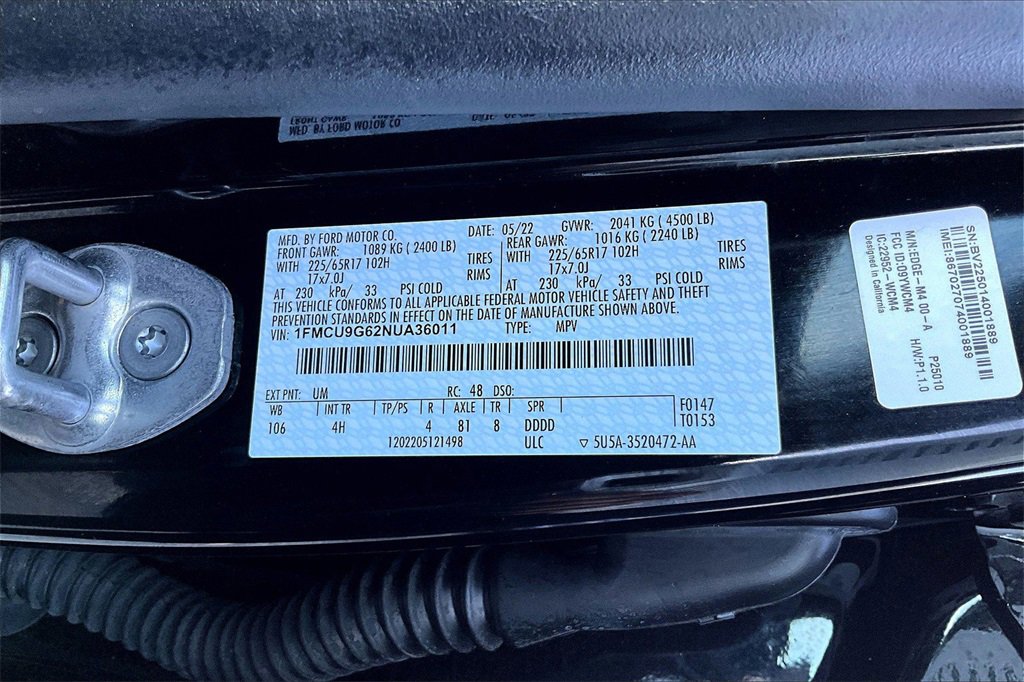 Certified 2022 Ford Escape SE w/ Convenience Package image 31