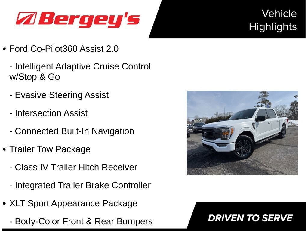 Certified 2023 Ford F150 XLT w/ Equipment Group 302A High image 8