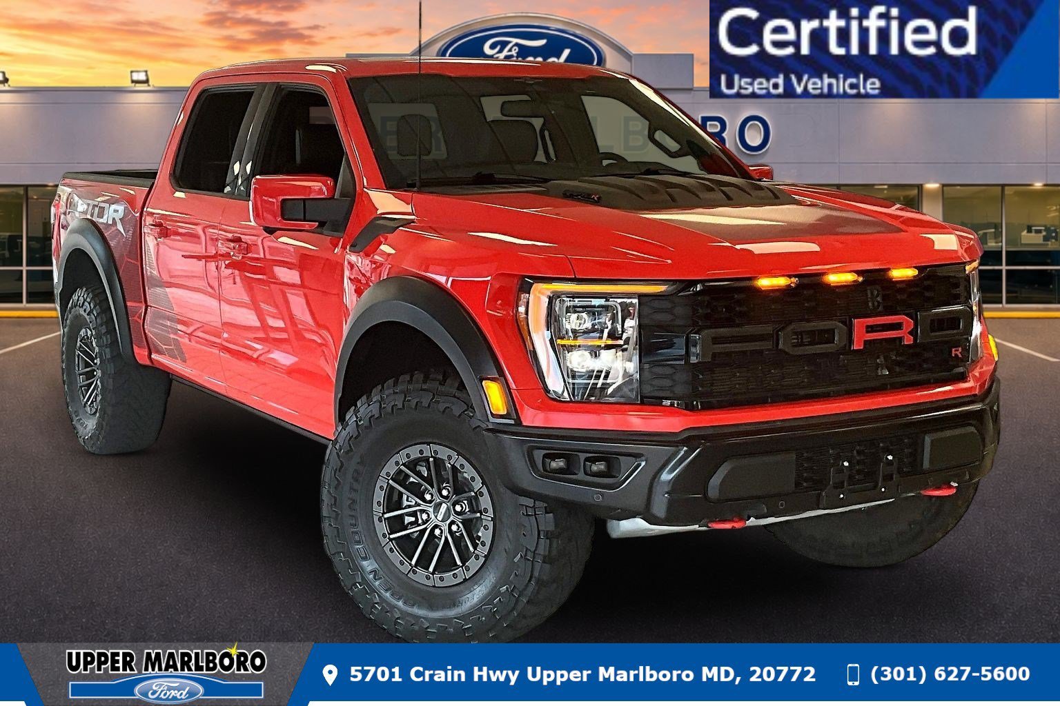 Certified 2023 Ford F150 Raptor R