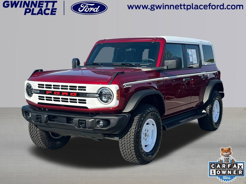 Certified 2025 Ford Bronco Heritage Edition AWD/4WD image 1