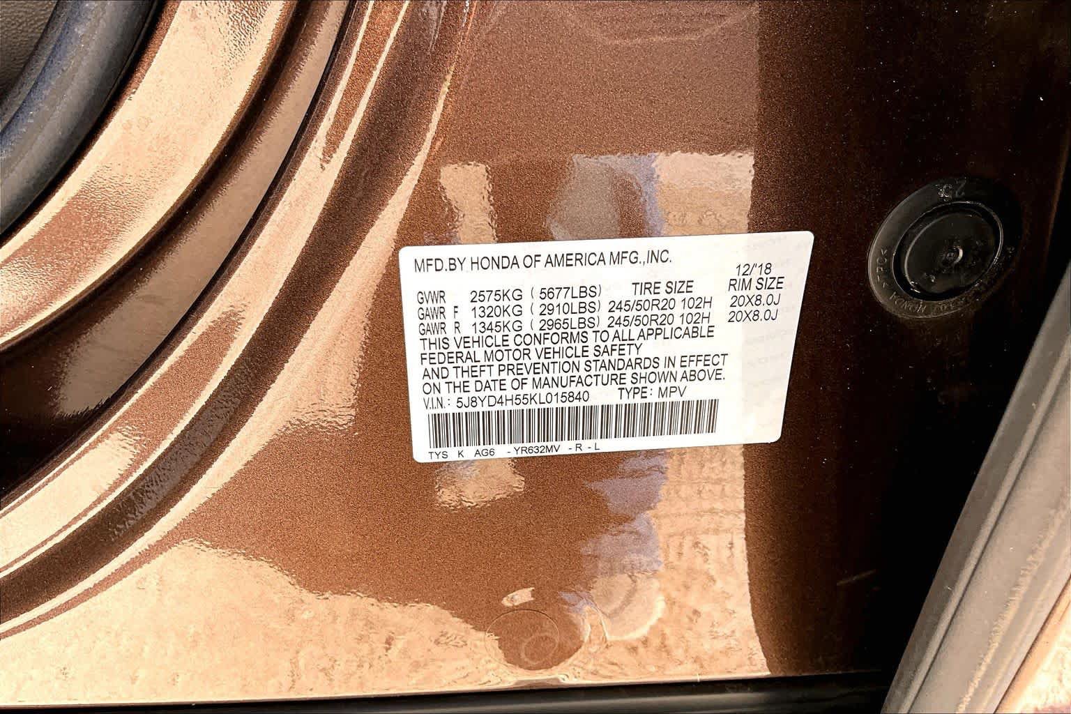 Used 2019 Acura MDX SH-AWD w/ Technology Package image 36