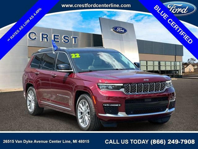 Used 2022 Jeep Grand Cherokee L Summit w/ Advanced Protech Group IV