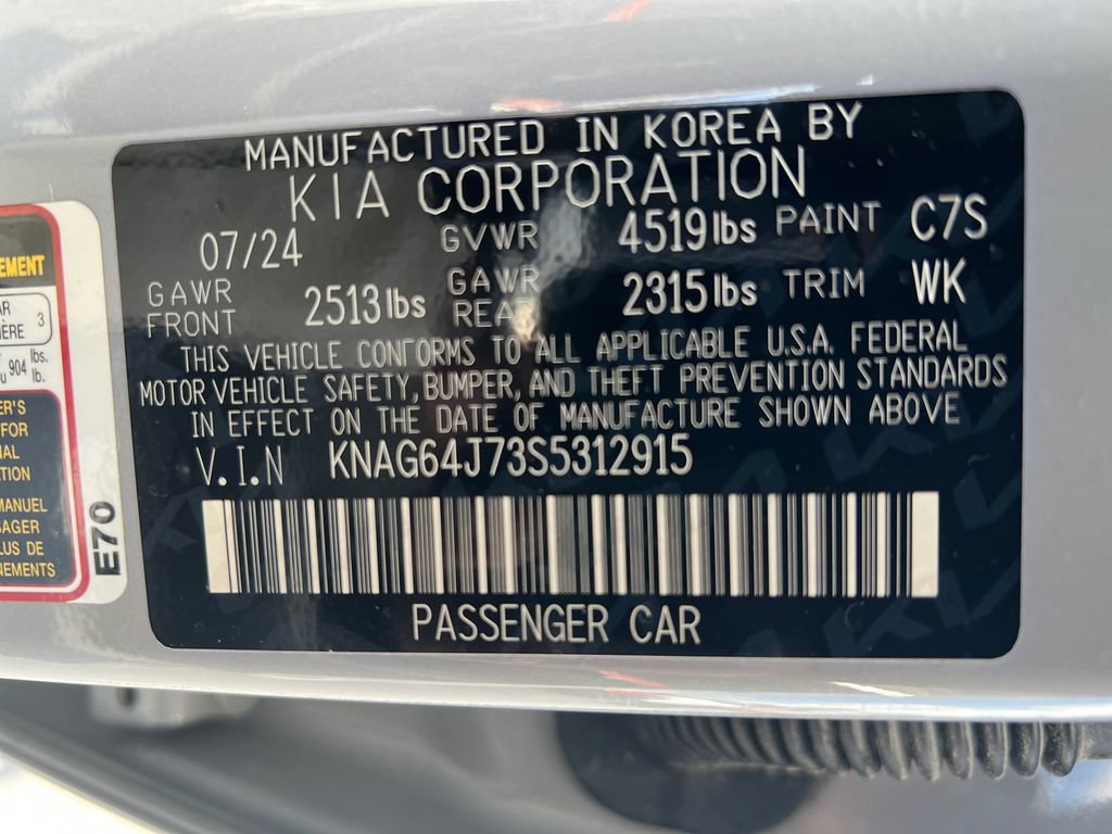 Used 2025 Kia K5 GT-Line w/ GT-Line Premium Package AWD/4WD image 34