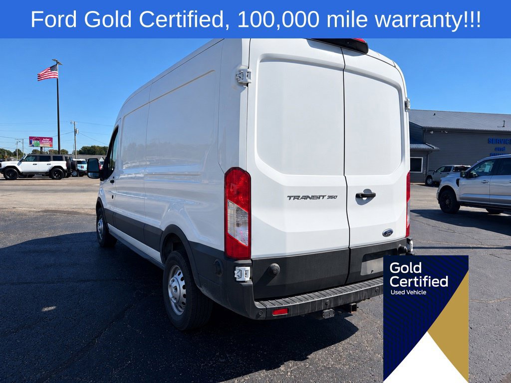 Certified 2023 Ford Transit 350 Medium Roof w/ Exterior Upgrade Package RWD image 4