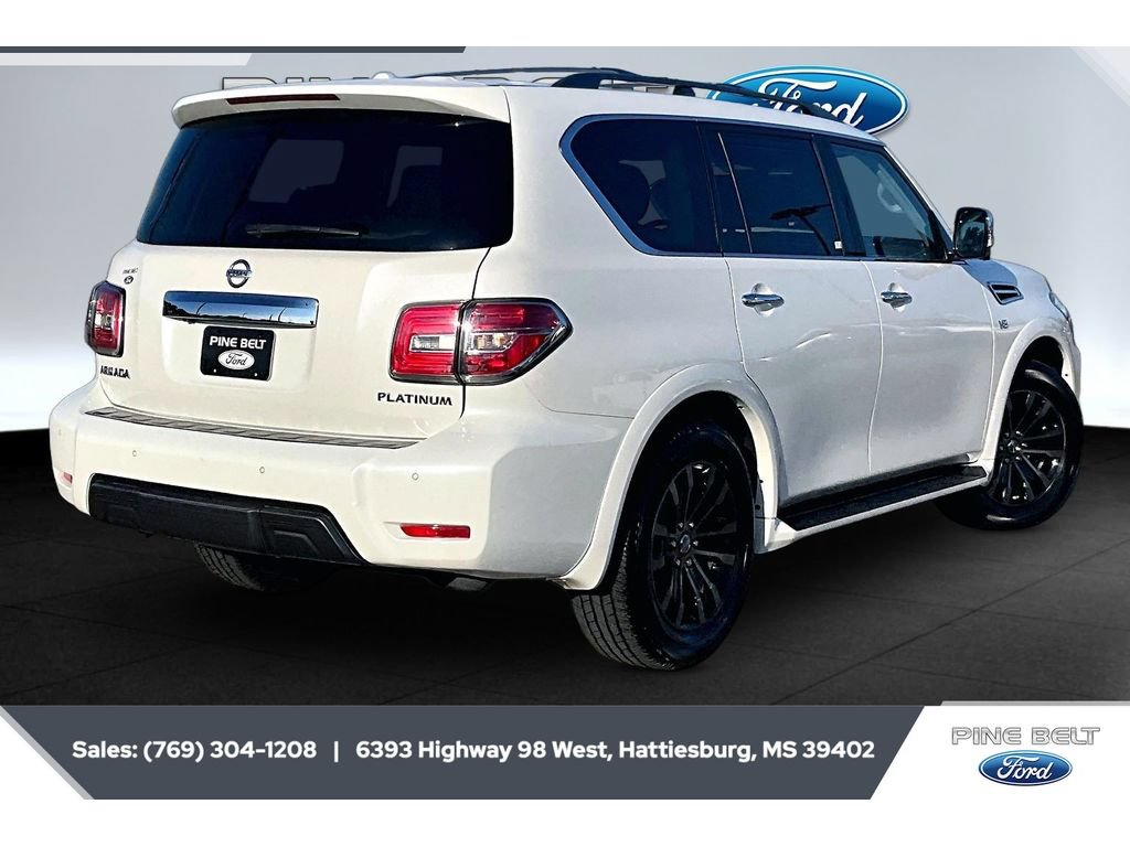 Used 2019 Nissan Armada Platinum w/ Captain's Chairs Package RWD image 11