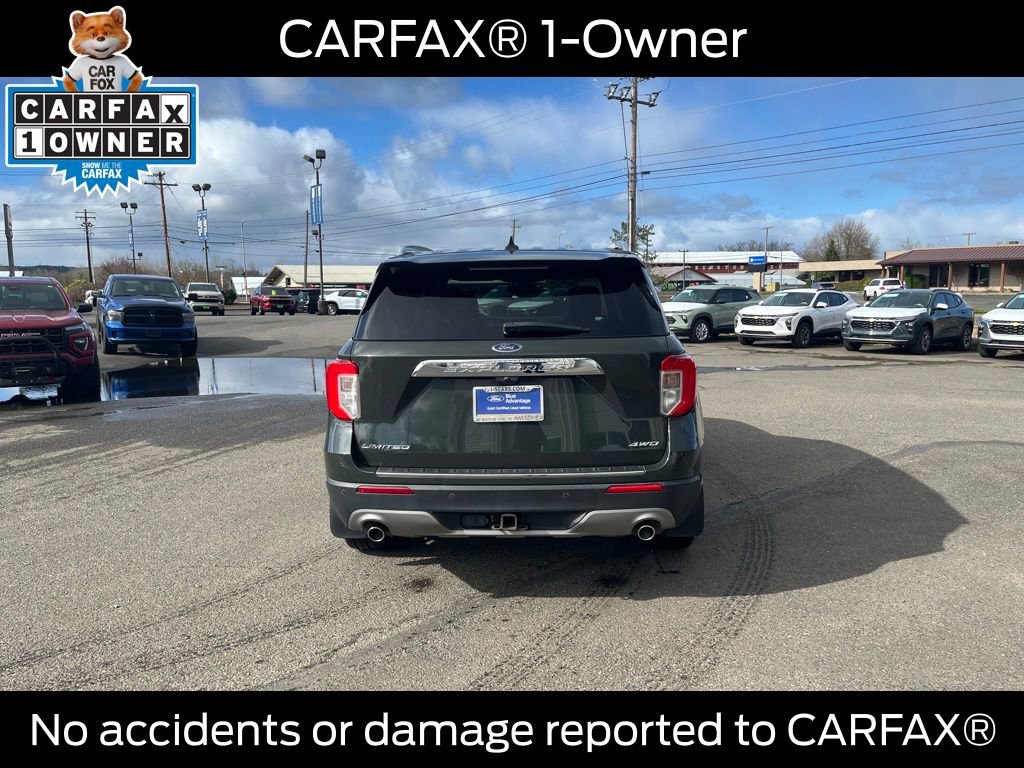 Certified 2022 Ford Explorer Limited w/ Equipment Group 301A image 6