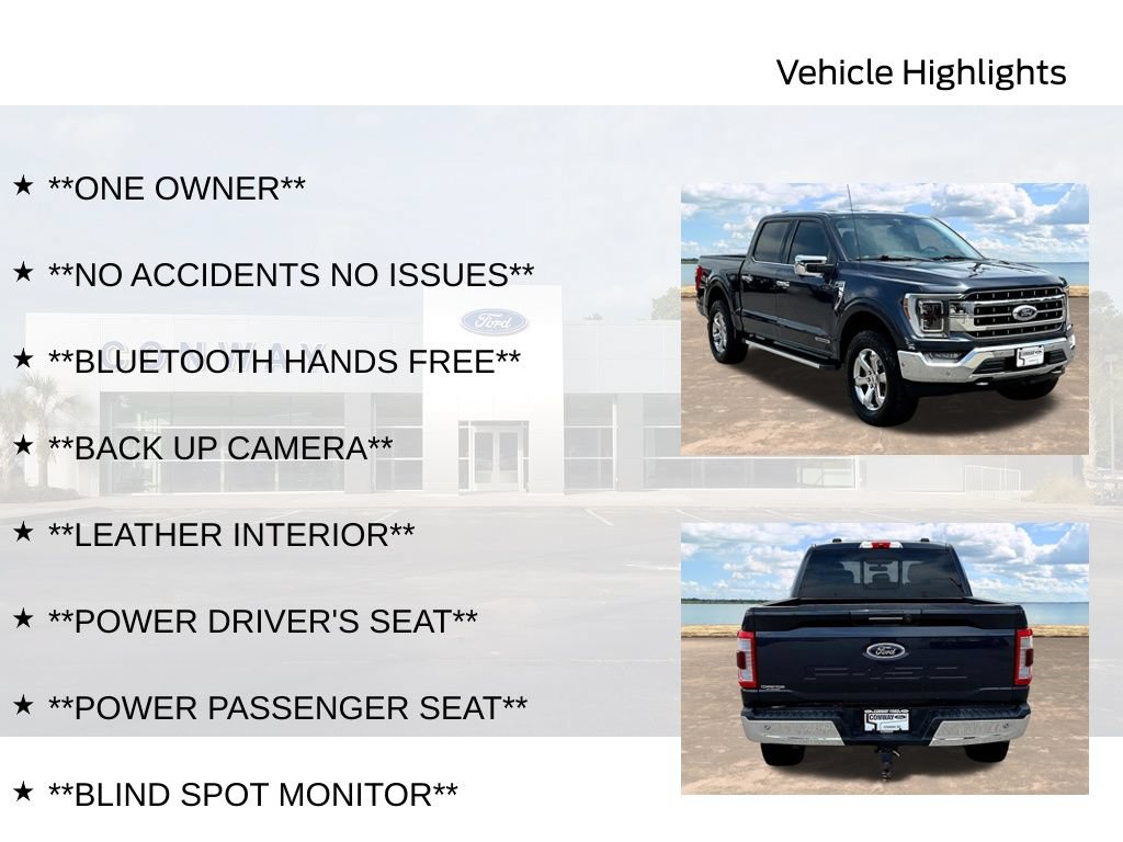 Certified 2021 Ford F150 Lariat w/ Equipment Group 502A High AWD/4WD image 6