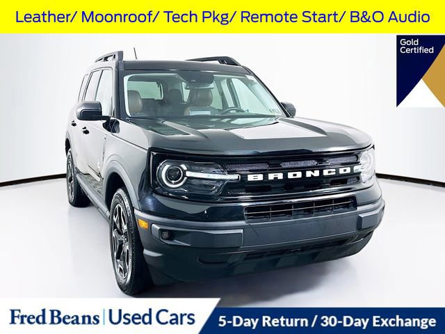 Certified 2023 Ford Bronco Sport Outer Banks w/ Tech Package