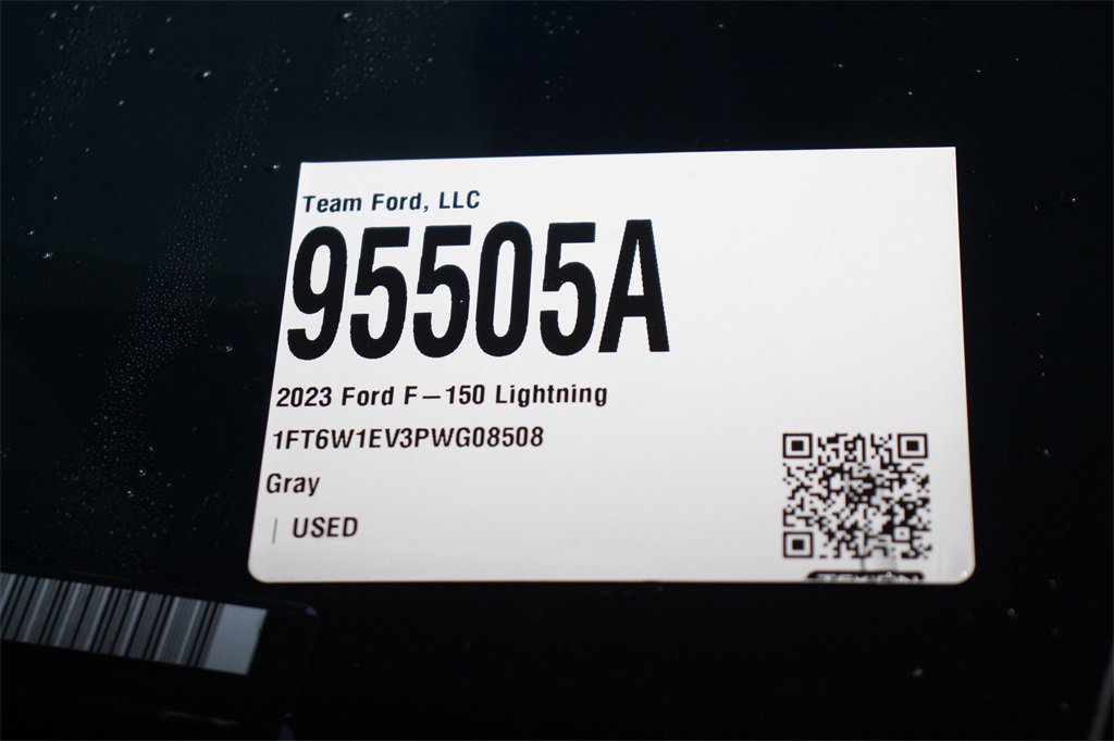 Certified 2023 Ford F150 Lightning Lariat w/ Equipment Group 511A High image 31
