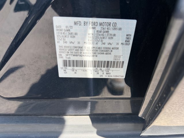 Certified 2022 Ford Maverick XLT w/ Equipment Group 300A Standard AWD/4WD image 25