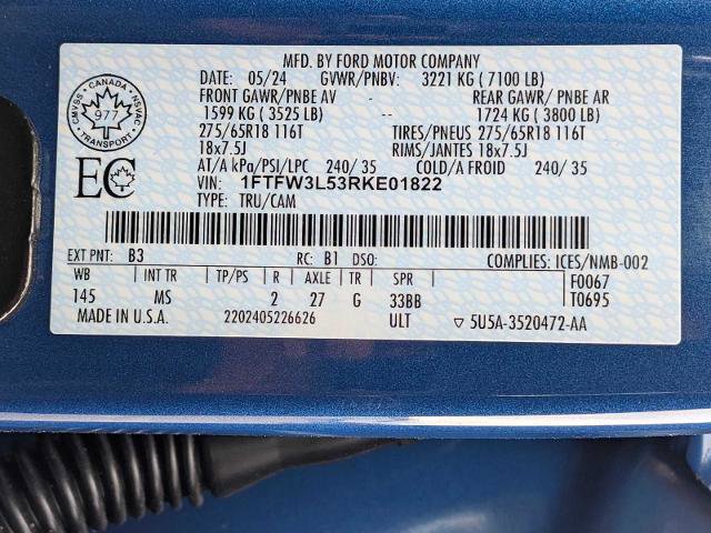 Certified 2024 Ford F150 XLT AWD/4WD image 35