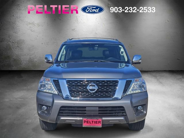 Used 2019 Nissan Armada Platinum w/ Captain's Chairs Package RWD image 2
