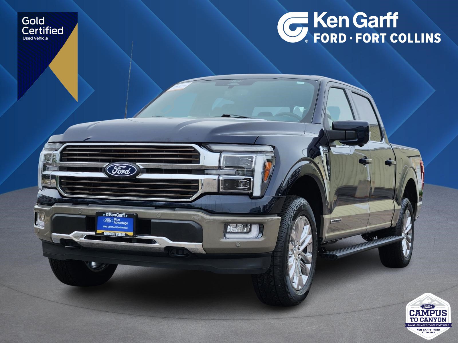 Certified 2025 Ford F150 King Ranch w/ FX4 Off-Road Package