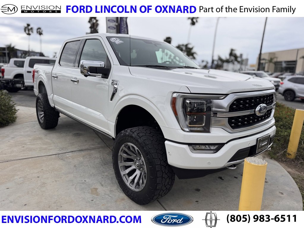 Certified 2021 Ford F150 Platinum w/ Equipment Group 701A High