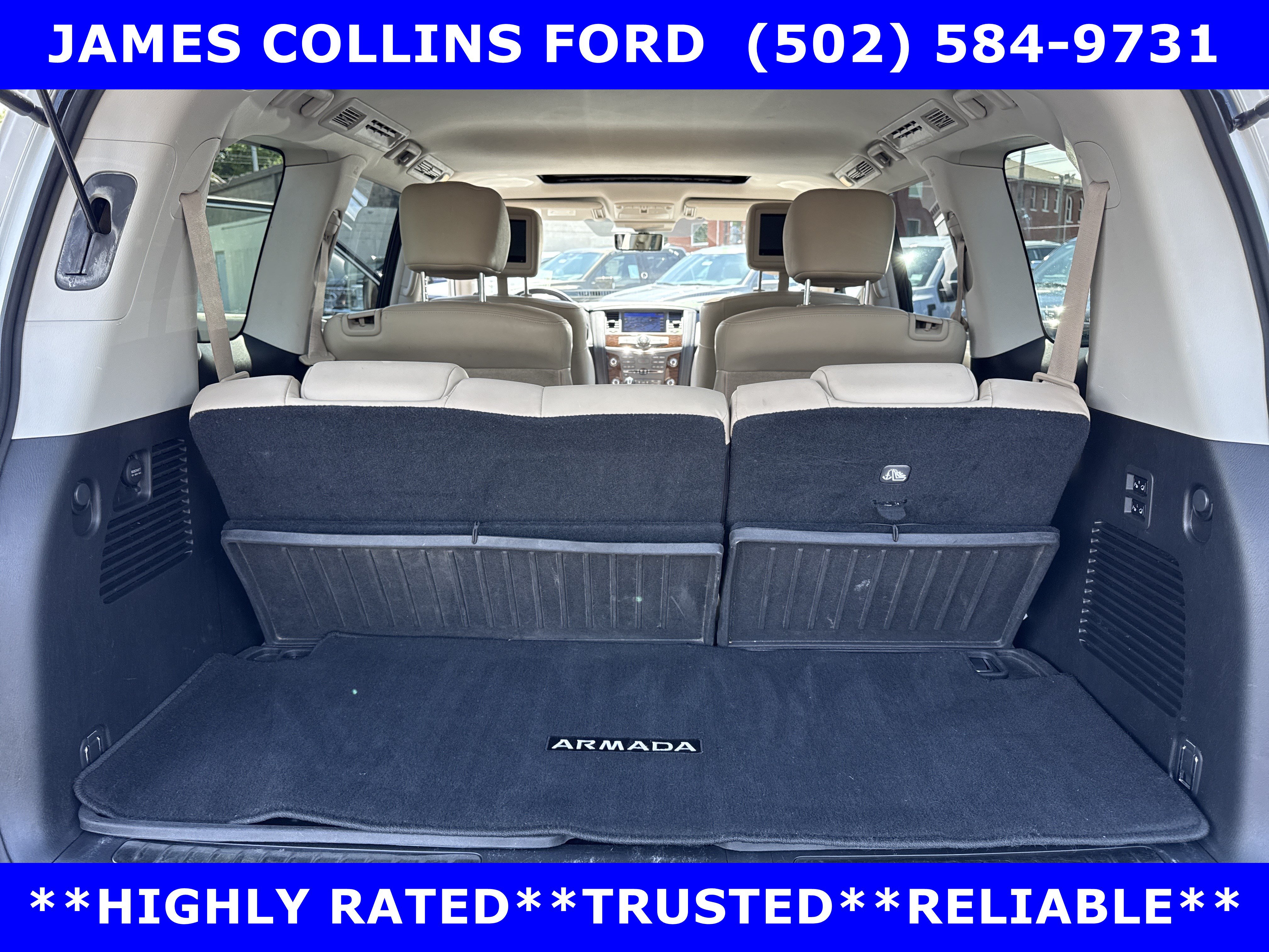 Used 2019 Nissan Armada Platinum w/ Captain's Chairs Package AWD/4WD image 24