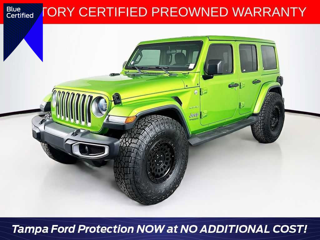 Used 2019 Jeep Wrangler Unlimited Sahara w/ LED Lighting Group