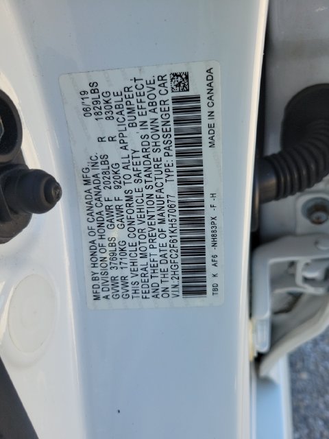 Used 2019 Honda Civic LX image 26