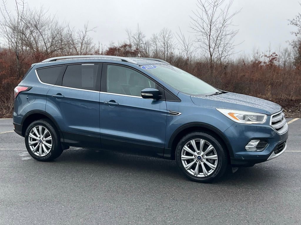 Certified 2018 Ford Escape Titanium w/ Ford Safe & Smart Package