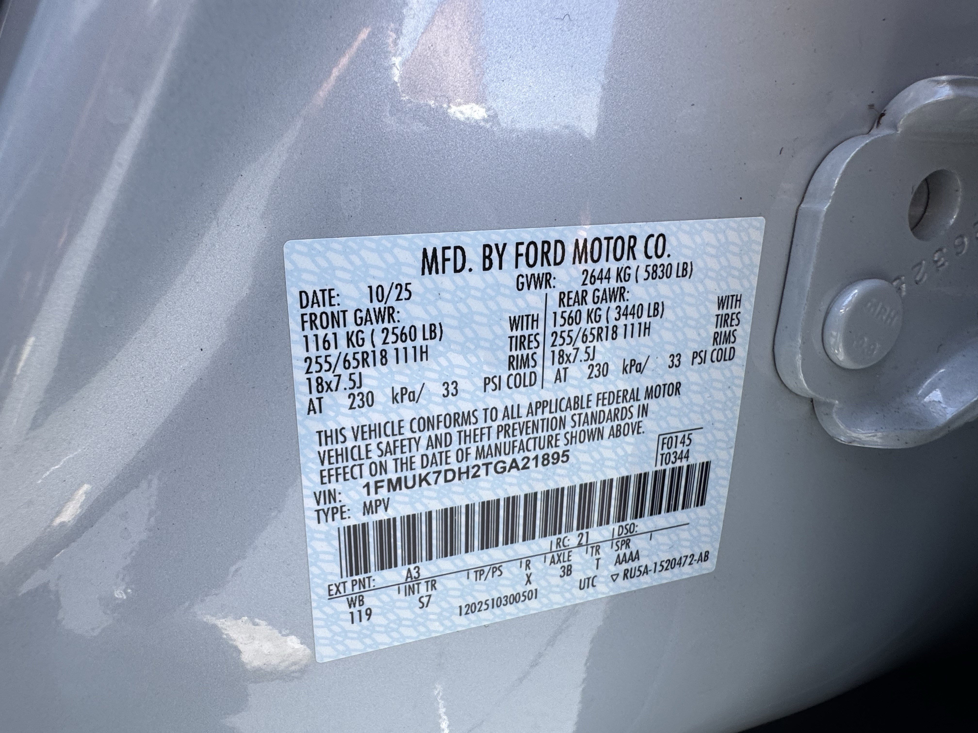 Certified 2026 Ford Explorer Active w/ Active Comfort Package RWD image 39