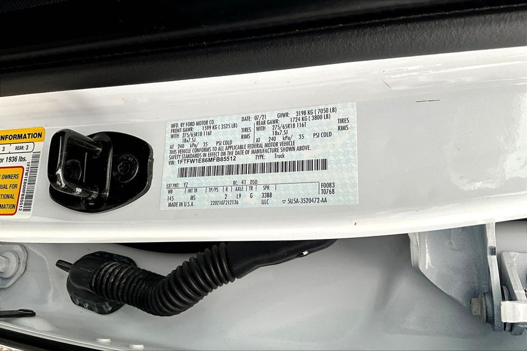 Certified 2021 Ford F150 XLT w/ Equipment Group 302A High AWD/4WD image 24