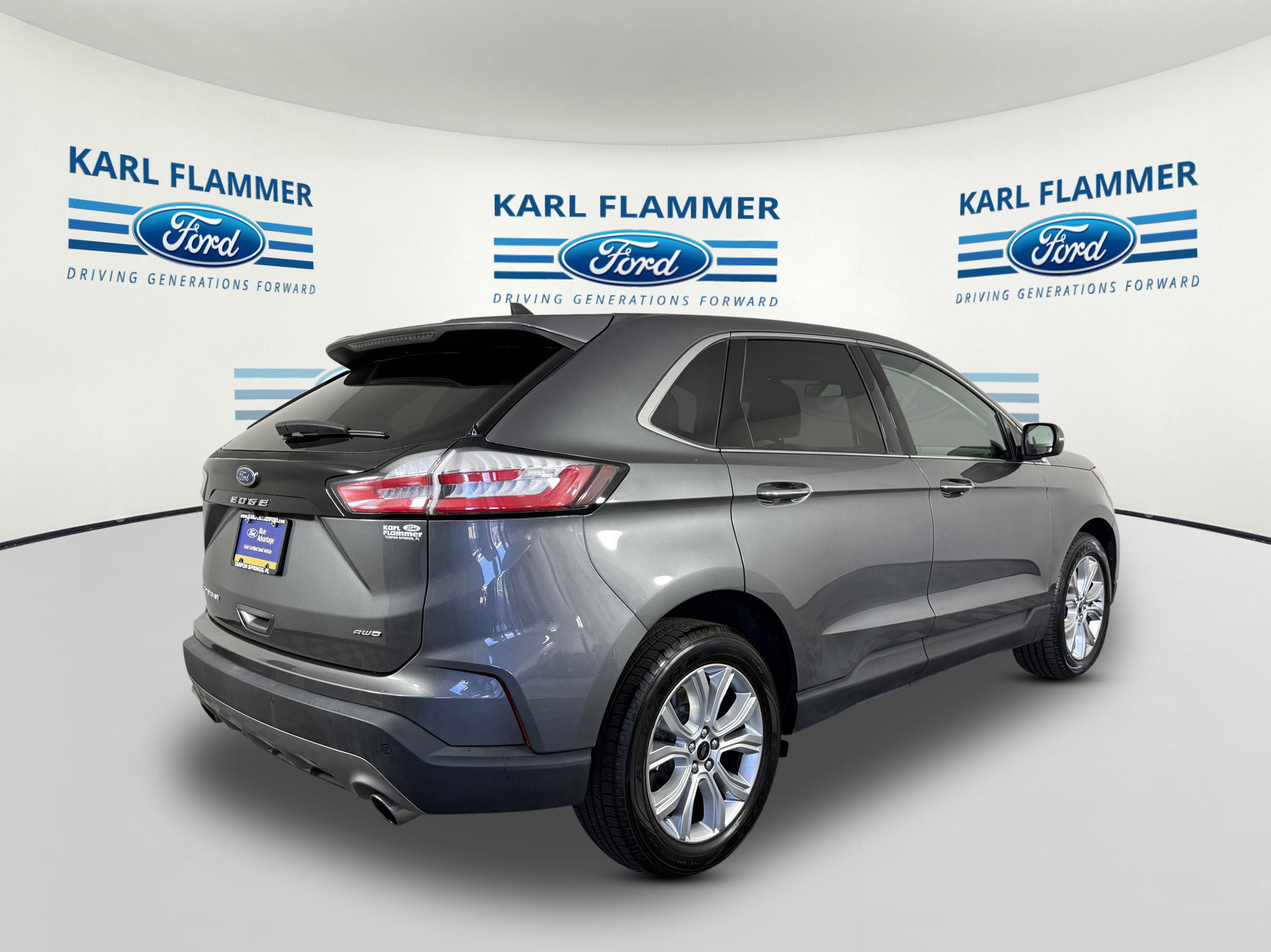 Certified 2023 Ford Edge Titanium w/ Cargo Accessory Package AWD/4WD image 3