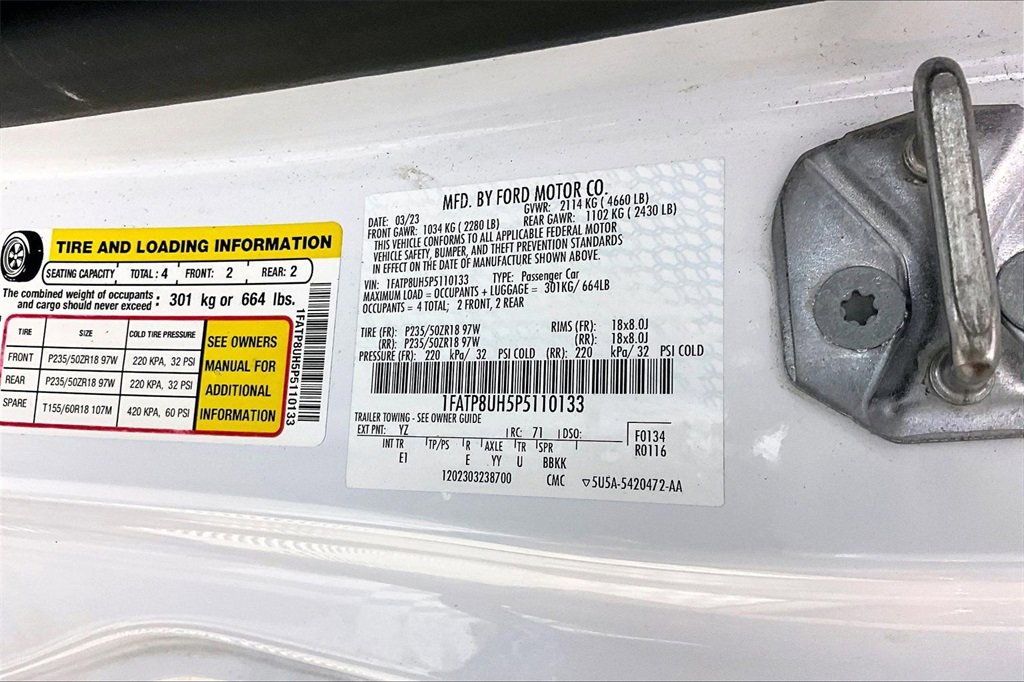 Certified 2023 Ford Mustang Premium image 26