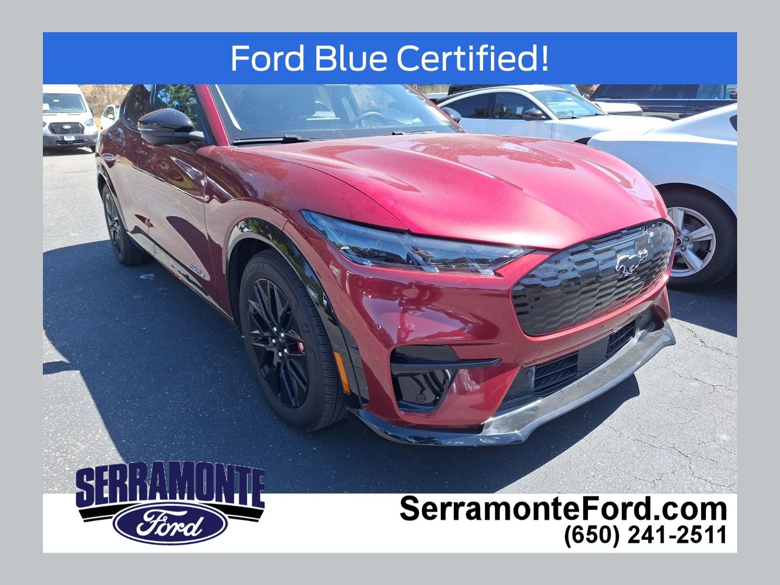 Certified 2025 Ford Mustang Mach-E Premium w/ Sport Appearance Package RWD image 1