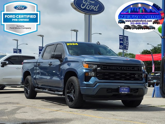 Used 2024 Chevrolet Silverado 1500 Custom AWD/4WD image 1