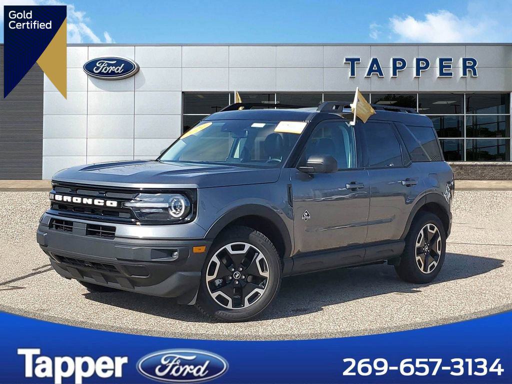Certified 2024 Ford Bronco Sport Outer Banks w/ Tech Package
