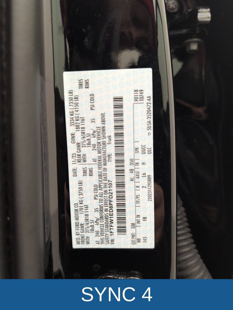 Certified 2023 Ford F150 XLT w/ Equipment Group 302A High image 41