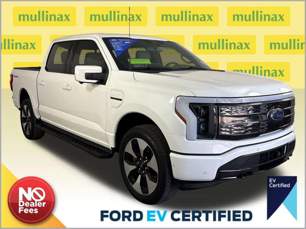 Certified 2023 Ford F150 Lightning Platinum