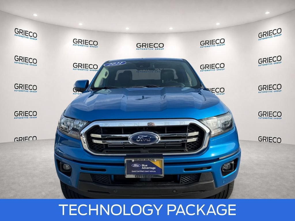 Certified 2021 Ford Ranger Lariat w/ Technology Package RWD image 2