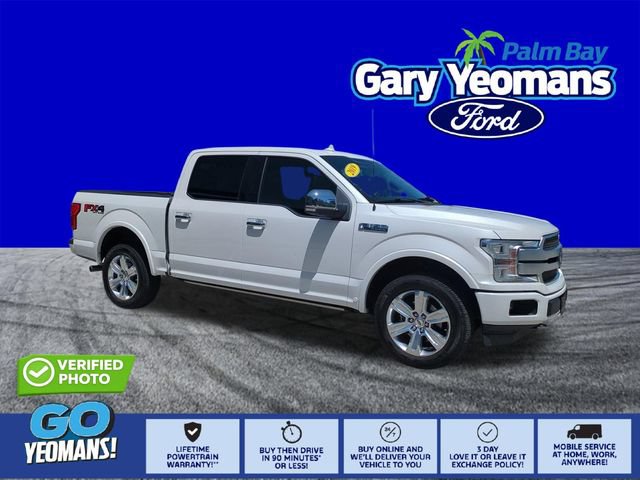 Certified 2019 Ford F150 Platinum w/ Equipment Group 701A Luxury
