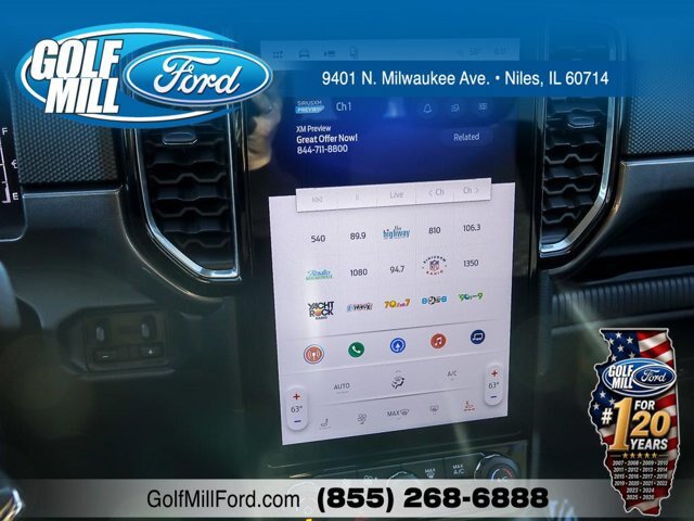 Certified 2025 Ford Ranger XLT w/ Equipment Group 301A High AWD/4WD image 16