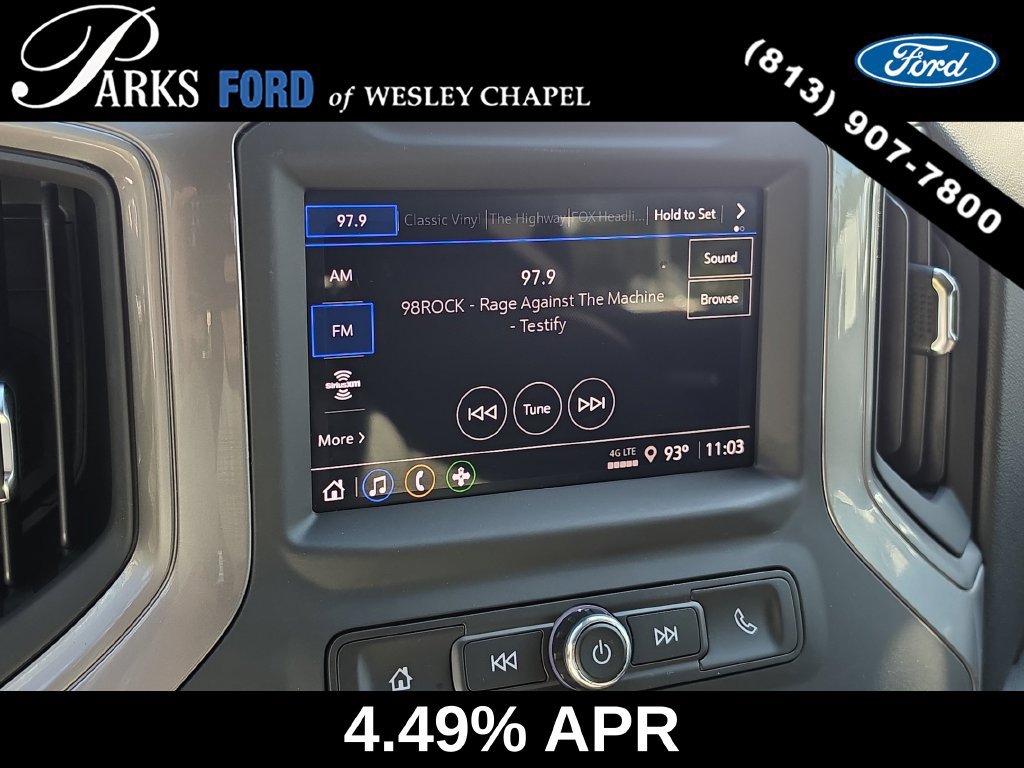 Used 2024 Chevrolet Silverado 1500 Custom w/ Turbomax Blackout Package AWD/4WD image 21