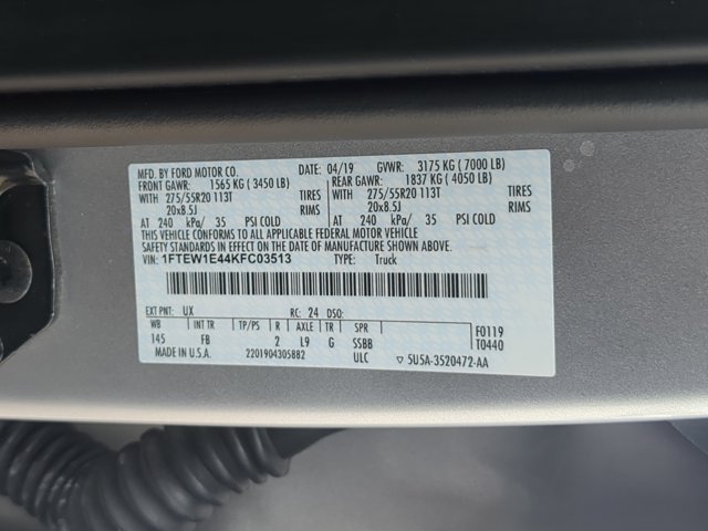 Certified 2019 Ford F150 XLT w/ Equipment Group 302A Luxury AWD/4WD image 29