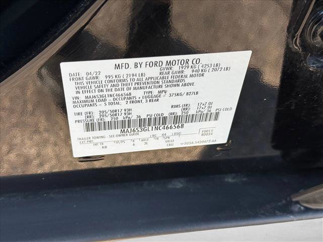 Certified 2022 Ford EcoSport SE w/ SE Convenience Package image 28