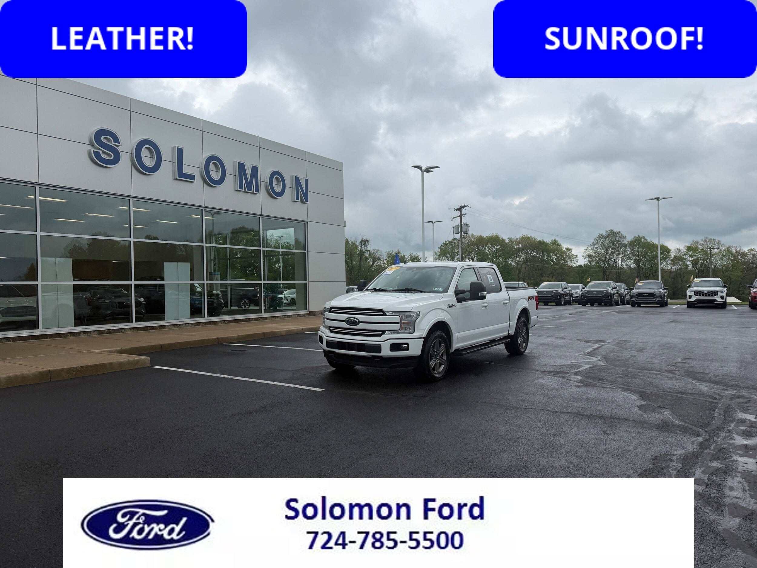 Certified 2020 Ford F150 Lariat w/ Equipment Group 502A Luxury