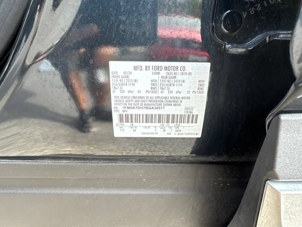 Certified 2024 Ford Explorer XLT RWD image 14